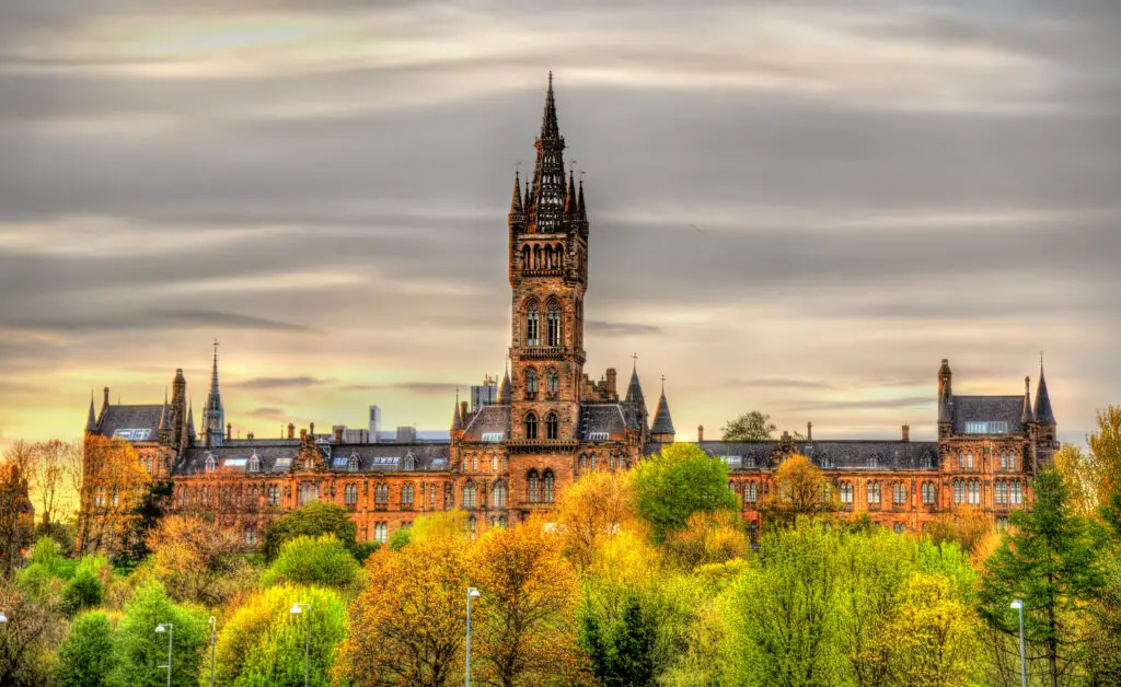 University of Glasgow Historisches Gebäude