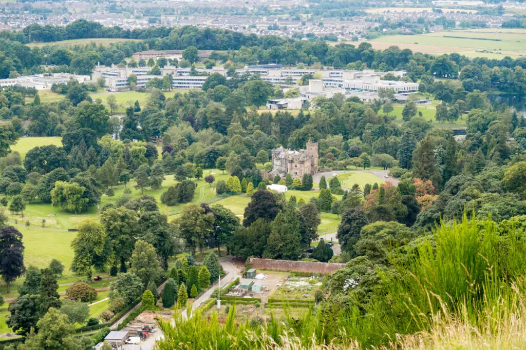 Airthrey Castle und Campus der University of Stirling